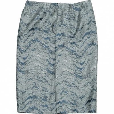 Pre-owned Michael Van Der Ham Mid-length Skirt In Grey