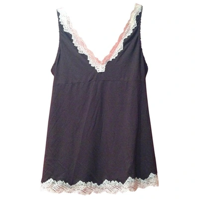 Pre-owned Calvin Klein Camisole In Brown