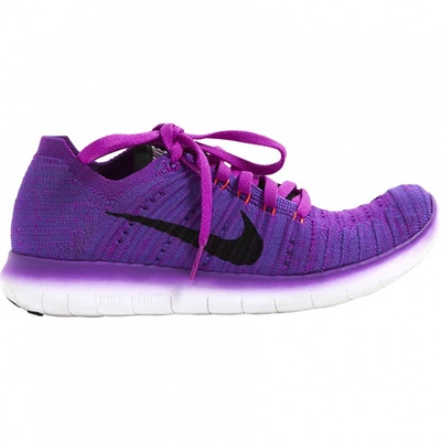 Pre-owned Nike Trainers In Purple