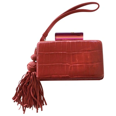 Pre-owned Matthew Williamson Purse In Red