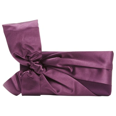 Pre-owned Valentino Garavani Clutch Bag In Purple