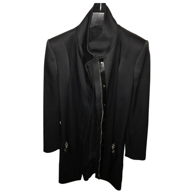 Pre-owned Anthony Vaccarello Jacke Schwarz
