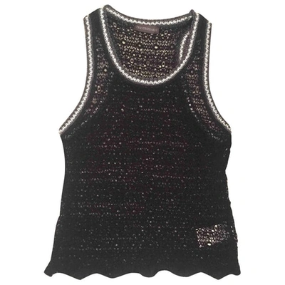 Pre-owned Trussardi Vest In Black