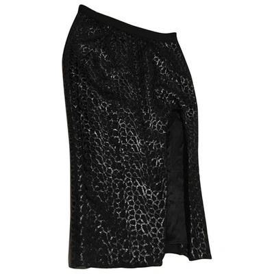 Pre-owned Maticevski Mid-length Skirt In Black