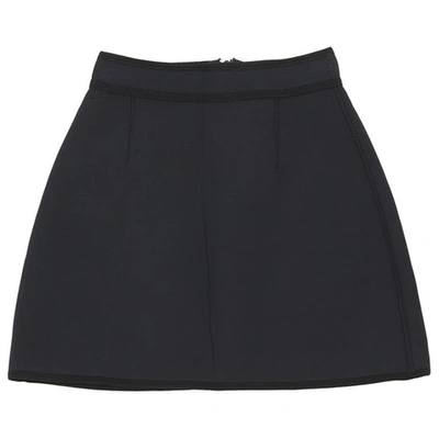Pre-owned Lisa Marie Fernandez Mini Skirt In Black