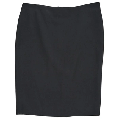 Pre-owned Alexander Mcqueen Mid-length Skirt In Black