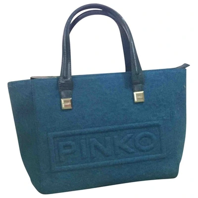 Pre-owned Pinko Handtasche Blau