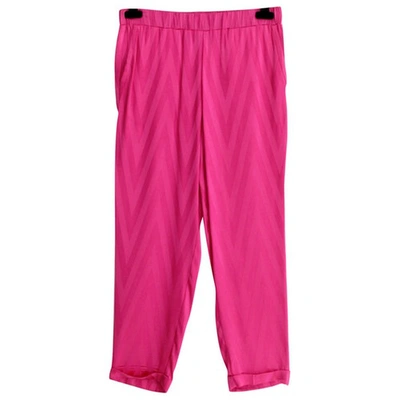 Pre-owned Space Style Concept Chino Pants In Pink