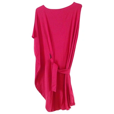 Pre-owned Malo Mid-length Dress In Pink