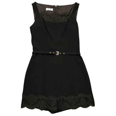 Pre-owned Moschino Cheap And Chic Mini Dress In Black