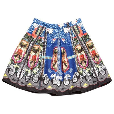 Pre-owned Piccione•piccione Mid-length Skirt In Multicolour