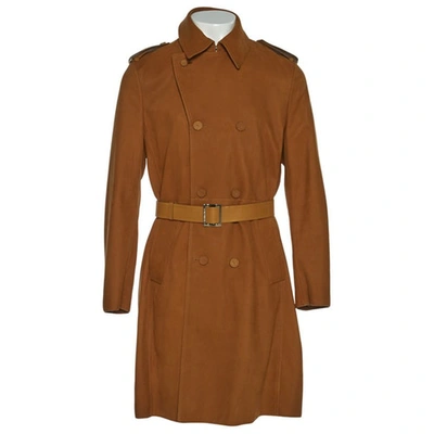 Pre-owned Louis Vuitton Trench In Brown
