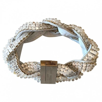 Pre-owned Swarovski White Bracelet