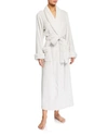 Natori Faux-shearling Sherpa Robe In Ecru