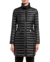 MONCLER SABLE CHANNEL-QUILT PUFFER COAT,PROD226140494