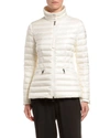 Moncler Safre Quilted Down Jacket In White