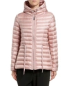 MONCLER RAIE HORIZONTAL DRAWSTRING PUFFER COAT,PROD226140513