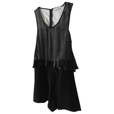 Pre-owned Sandro Dress In Black