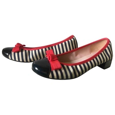 Pre-owned Pretty Ballerinas Ballet Flats In Multicolour