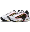 Nike Air Max Tailwind Iv "bright Crimson" Sneakers In White/ Crimson/ Yellow/ Black