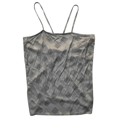 Pre-owned Versace Camisole In Grey