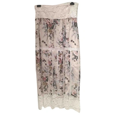 Pre-owned Zimmermann Mid-length Dress In Multicolour