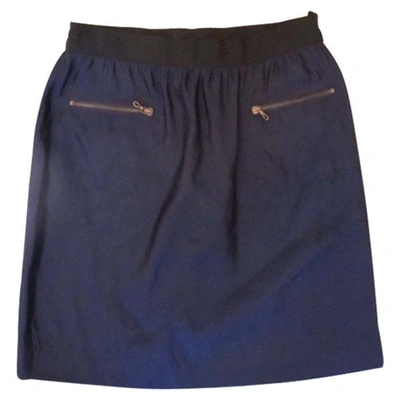 Pre-owned Lanvin Blue Skirt