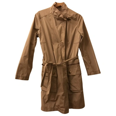 Pre-owned Fay Trench Coat In Beige