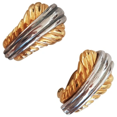 Pre-owned Carven Earrings In Gold
