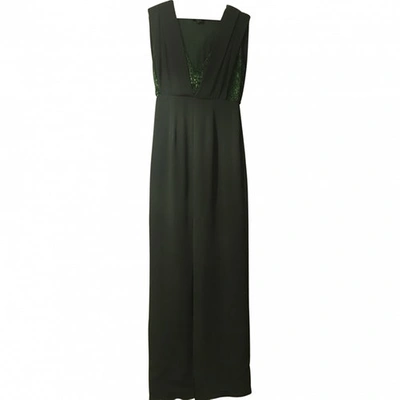 Pre-owned Raoul Maxi Dress In Green