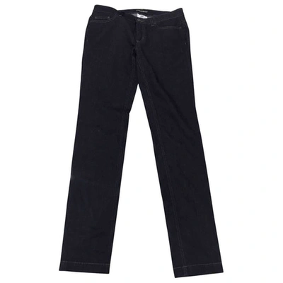 Pre-owned Dolce & Gabbana Trousers In Navy