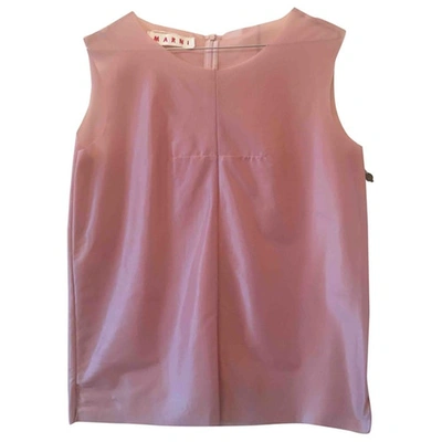 Pre-owned Marni Vest In Pink