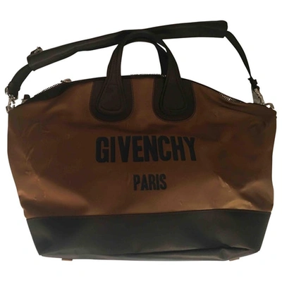 Pre-owned Givenchy Nightingale 24h Bag In Brown
