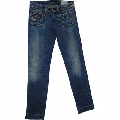 Pre-owned Diesel Blue Jeans