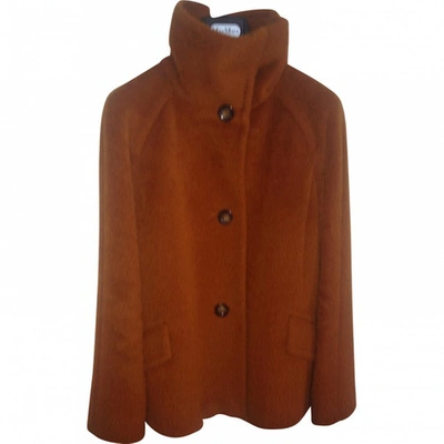 Pre-owned Max Mara Orange Coat
