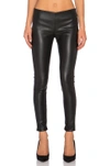 Velvet By Graham & Spencer Berdine Faux Leather Leggings In Black