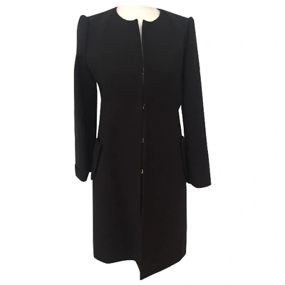 Pre-owned Marni Coat In Black