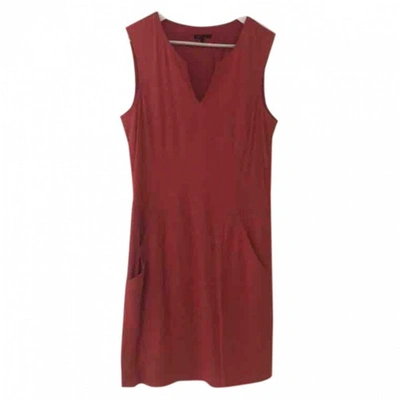 Pre-owned Theory Dress In Red