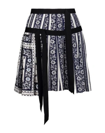 Cinq À Sept Mini Skirt In Dark Blue