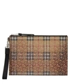 BURBERRY 3D PRINT ZIP POUCH,5057865874425