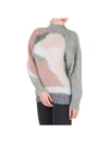 ALBERTA FERRETTI DOUBLE T ROLL NECK JUMPER,11132074