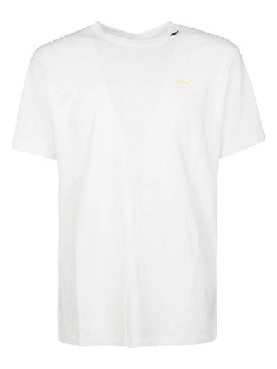 Off-white Acrylic Arrows Slim T-shirt In White
