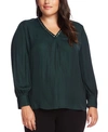 VINCE CAMUTO PLUS SIZE STUDDED TOP
