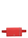 CHRISTIAN LOUBOUTIN BUDOIR WAIST BAG IN RED LEATHER,11132833