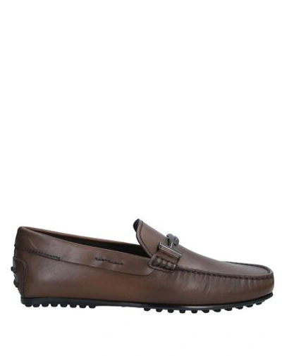 Tod's Loafers In Beige