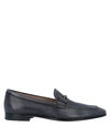 Tod's Logo Penny Loafer In Grey