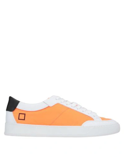 Date Sneakers In Orange