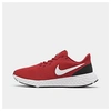 Nike Men's Revolution 5 Running Shoes In Red