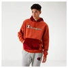 Champion Men's Reverse Weave Corduroy Hoodie In Orange