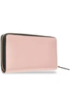 MARNI GLOSSED-LEATHER CONTINENTAL WALLET,3074457345621235281